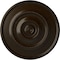 Ekena Millwork Traditional Reece Ceiling Medallion (Fits Canopies up to 5 7/8"), 24 3/8"OD x 1 1/8"P, Bronze CM24REBZS - alternate 1